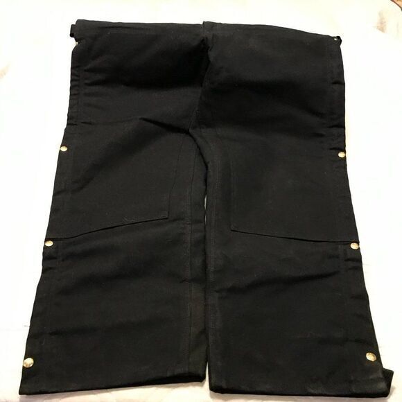 Carhartt Black Quilt Lined Bib Overalls‎ 46X32 nwt - Picture 4 of 8